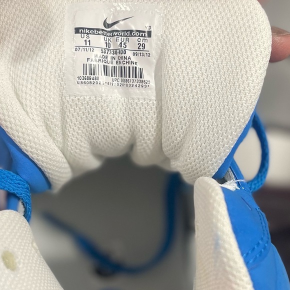 Nike Barkley Air Force 180 “Photo Blue” Size 11 - Picture 3 of 8